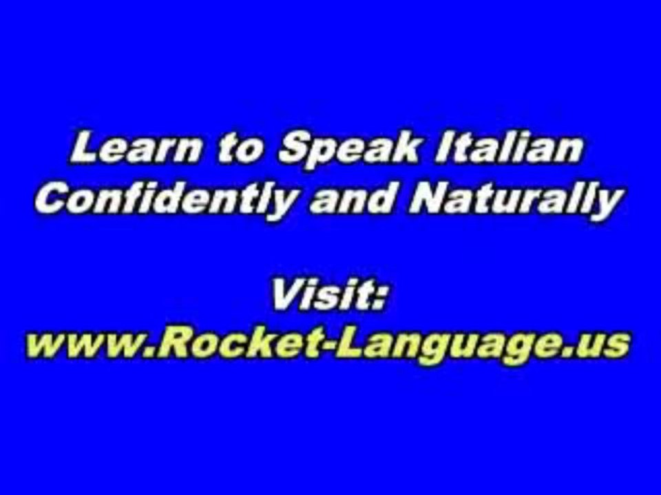 Learn a Foreign Language - Rocket Italian Foreign Language Courses
