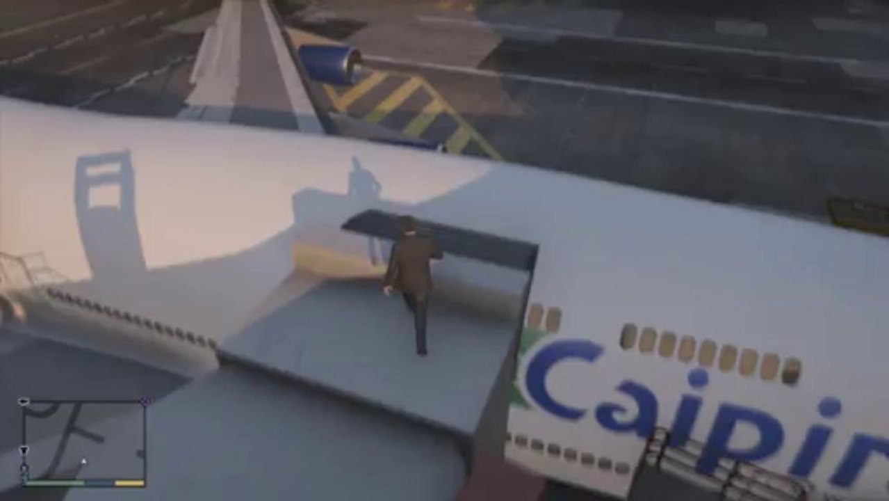 Grand Thelf Auto Five : Tuto sur le Vole d'un Airbus.