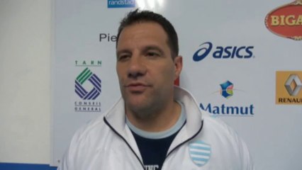 6e j.- Labit ému pour son retour à Castres