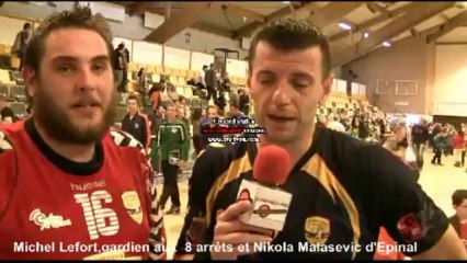 HAND BALL N2M : EPINAL 29/28 DIEULOUARD