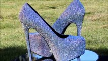 Swarovski Crystal Strass Bridal Shoes - Bling Wedding Shoes