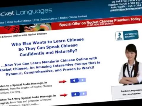 Top Selling Chinese Course! Rocket Chinese Premium Makes It Easy to Learn Mandarin Chinese Online