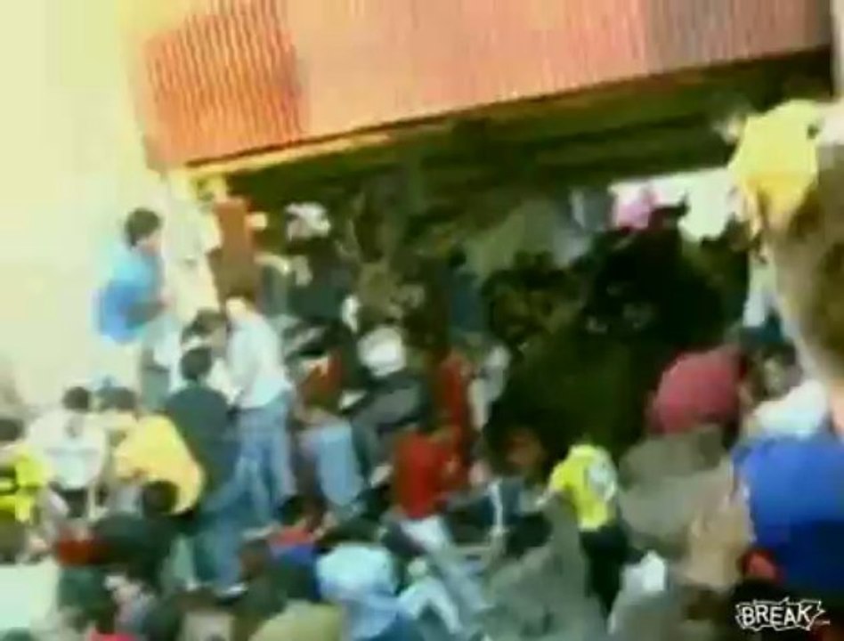 Absolute Disaster at Running of the Bulls