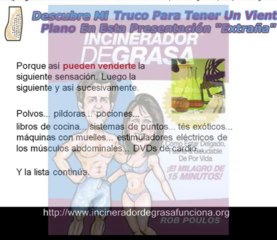 Incinerador de Grasa - Formas de Adelgazar
