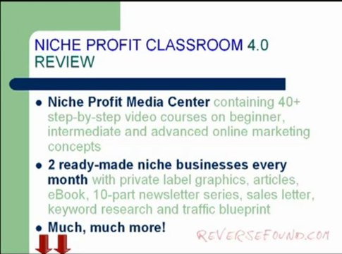 Get Niche Profit Classroom 4.0 Today!|Honest Niche Profit Classroom 4.0 Review