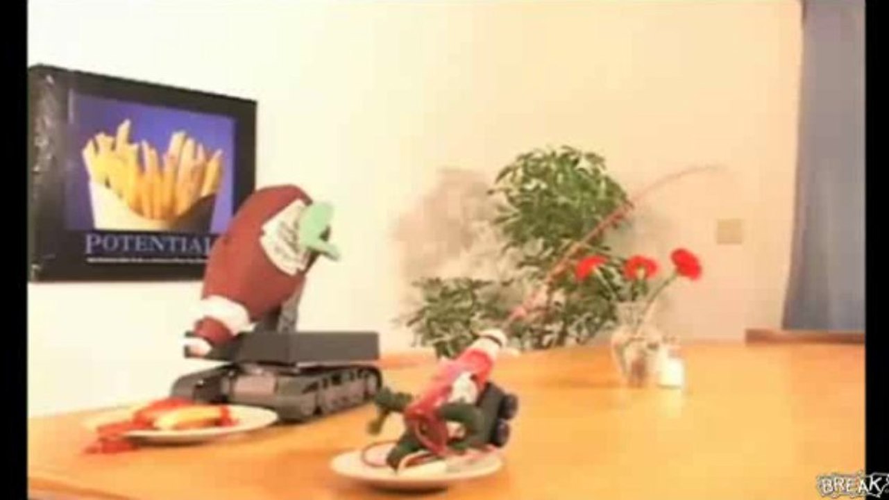 Ketchup Robot Fail