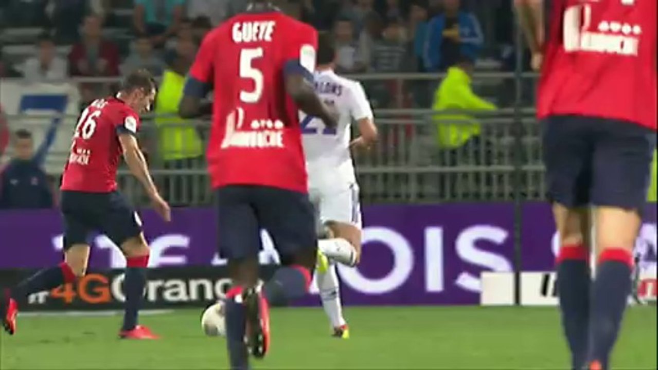 Olympique Lyonnais (OL) - LOSC Lille (LOSC) Le résumé du match (8ème journée) - 2013/2014