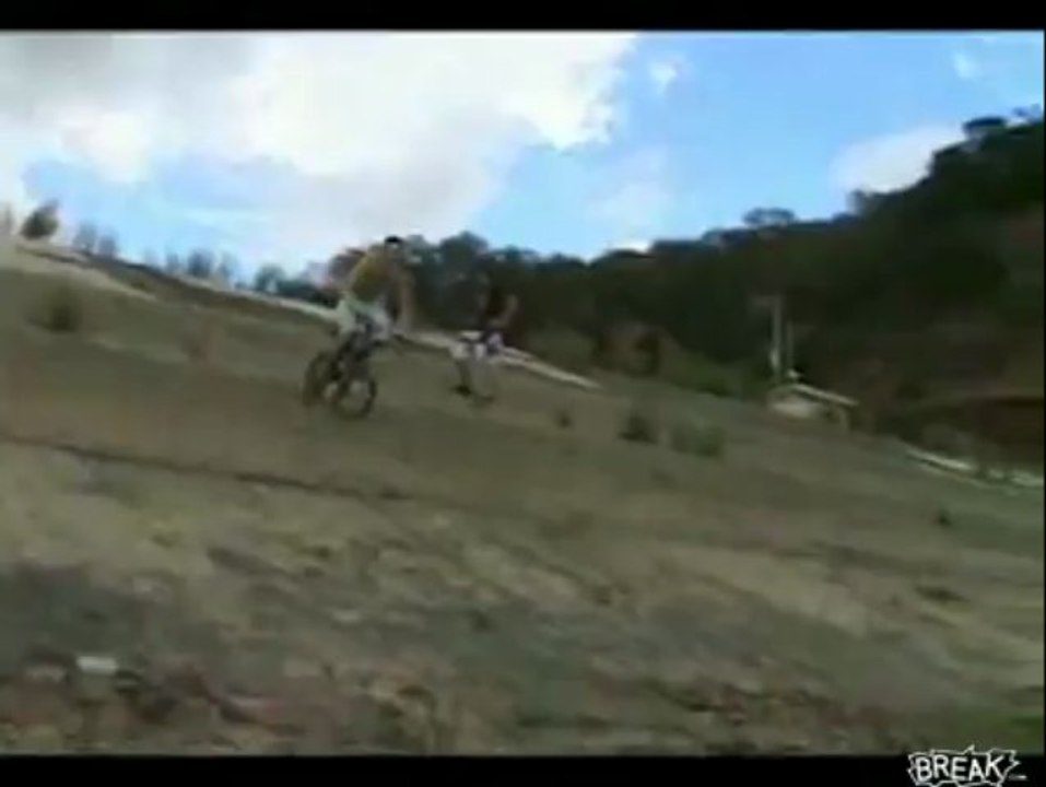 Complete And Utter Bike Ramp Fail