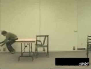 Table Jump Face Plant