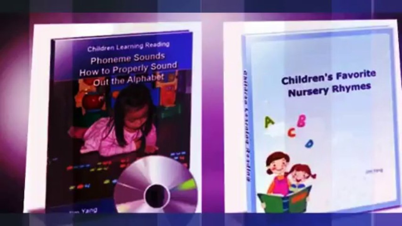Children Learning Reading Program