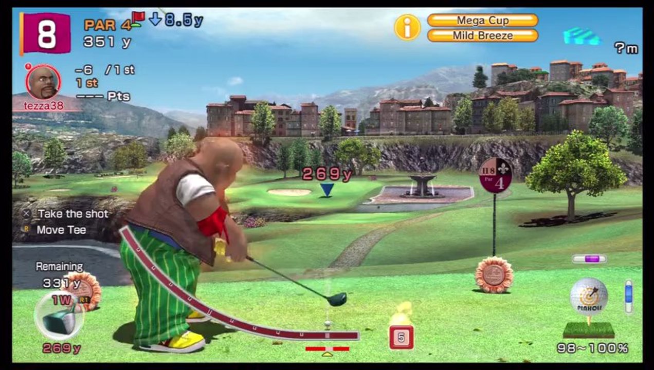 PS3 - Everybody's Golf - Pro Rank - Mega Cup Tournament - La Provence Resort
