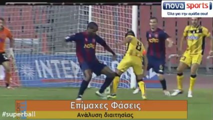 Αμφισβητούμενες φάσεις με τον Ηρακλή Τσίκινη στη Super BALL 29.09