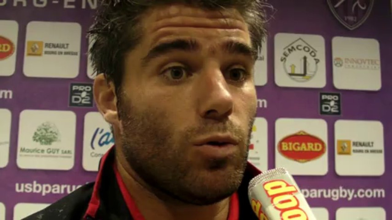 Rugby Pro D2 - Anthony Salle-Cannes réagit après USB - Dax