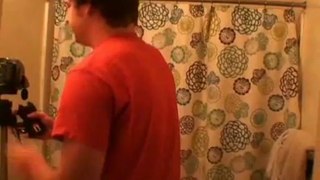Guy Tasers Friend in the Shower