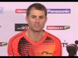 Perth Scorchers captain Simon Katich press meet