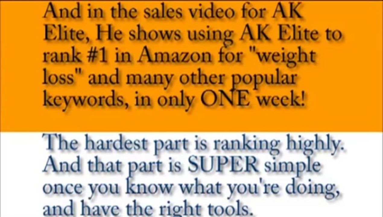 AK Elite Review-Amazon Kindle Elite Review BONUS