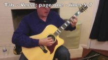 Eric Clapton - Layla - Unplugged - guitar lesson - lick-by-lick demo and link to tablature