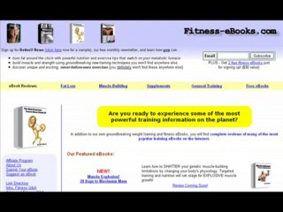 Fitness Ebooks