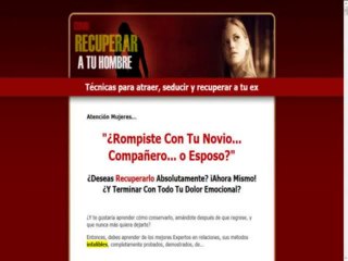 Como recuperar a tu hombre en 7 dias