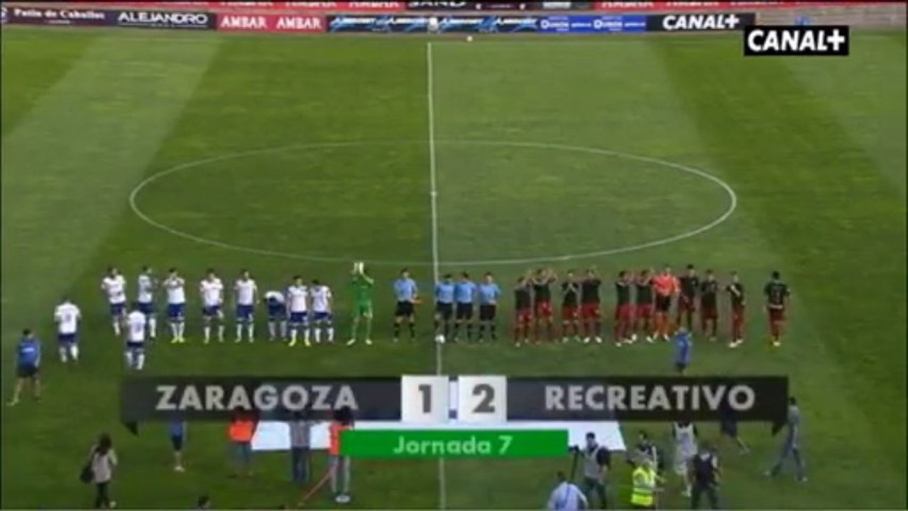 Liga Adelante Zaragoza 1 Recreativo 2