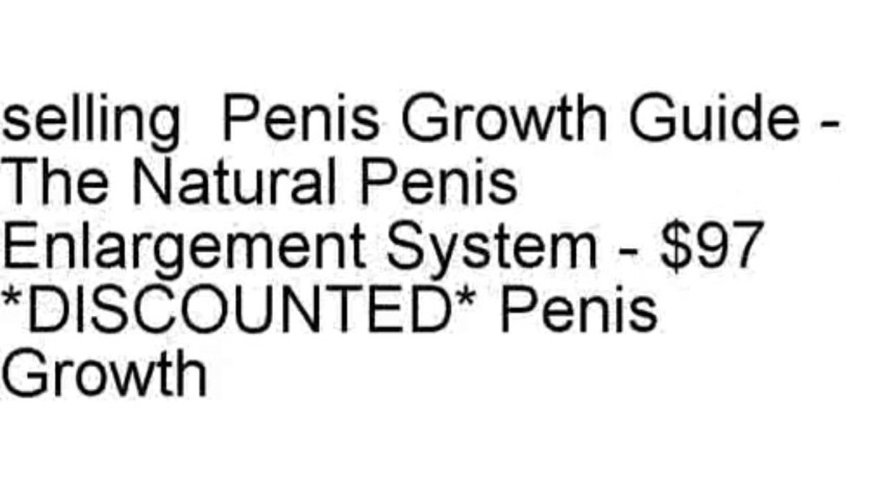 Penis Growth Guide Review