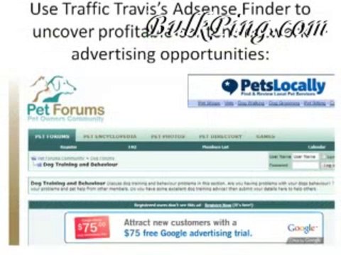 Traffic Travis 4 Part 2 | Free SEO Software seo internet marketing bulkping video