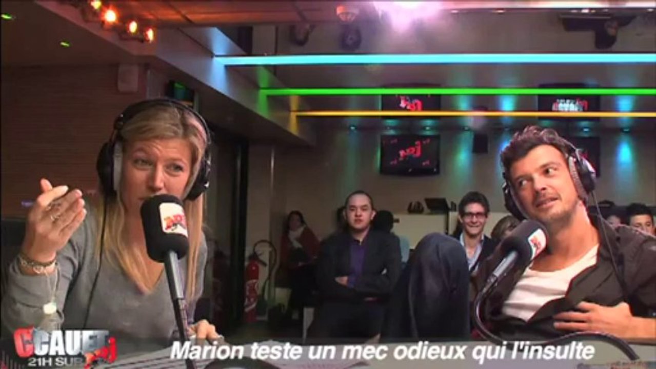 Marion teste un mec odieux qui l'insulte - C'Cauet sur NRJ