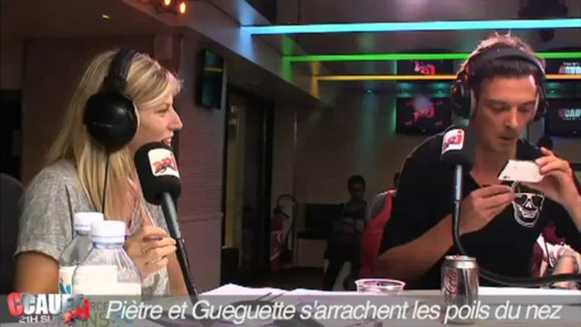 Piètre et gueguette s'arrachent les poils du nez - C'Cauet sur NRJ