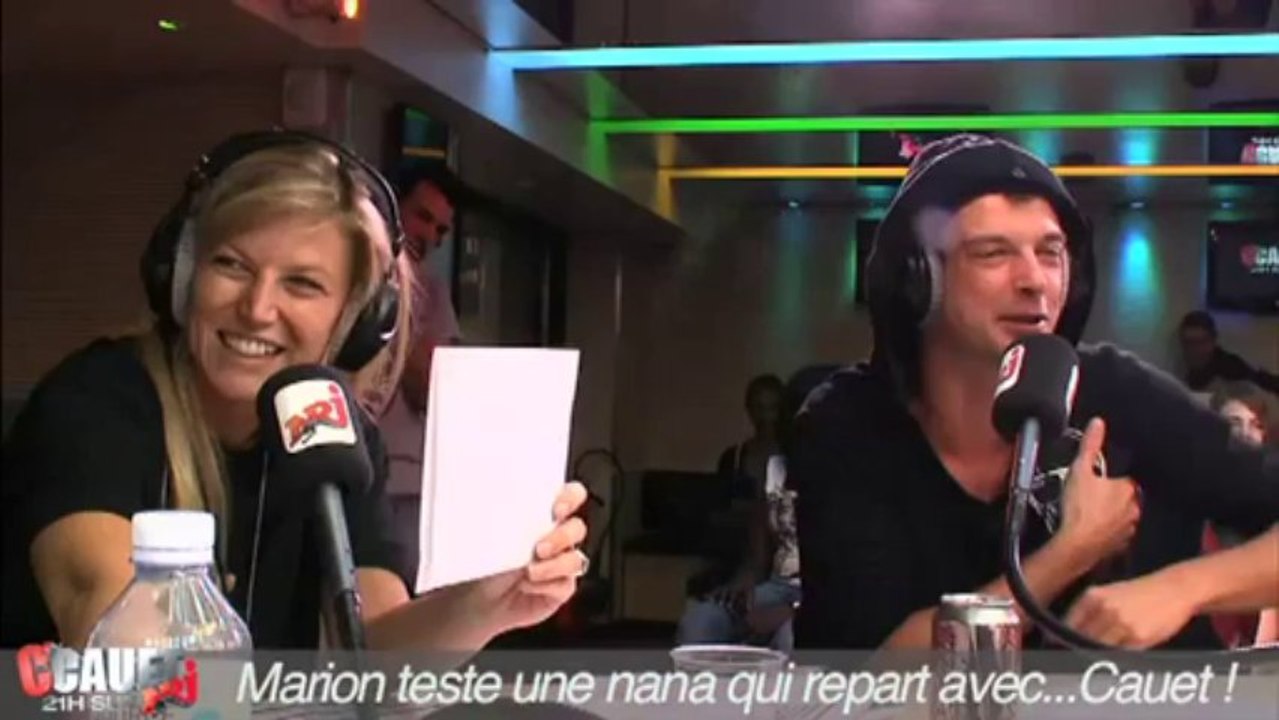 Marion teste une nana qui repart avec...Cauet - C'Cauet sur NRJ