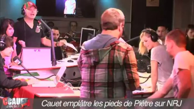 Cauet emplâtre les pieds de Piètre - C'Cauet sur NRJ
