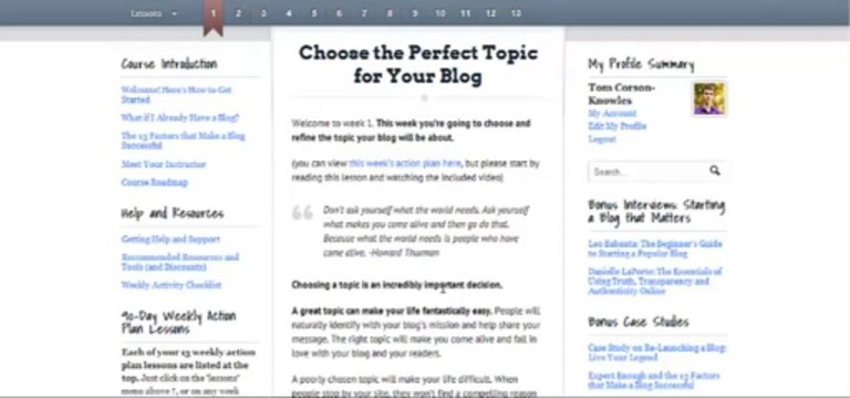 How To Start A Blog That Matters Review Week 1