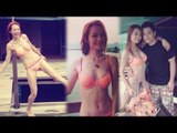 Sexy Hong Kong model Koni Lui (呂慧儀)'s bikini birthday party