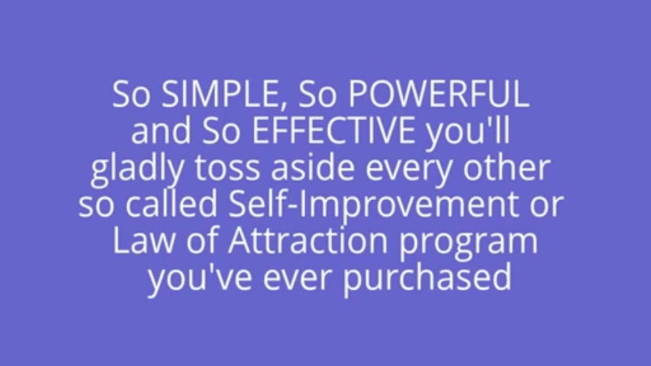 The Secret of Deliberate Creation Review!  *** SPECIAL 60% OFF ***