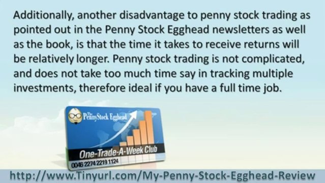 The Penny Stock Egghead Review | The Penny Stock Egghead