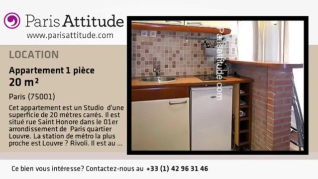 Appartement Studio à louer - Châtelet, Paris - Ref. 4875