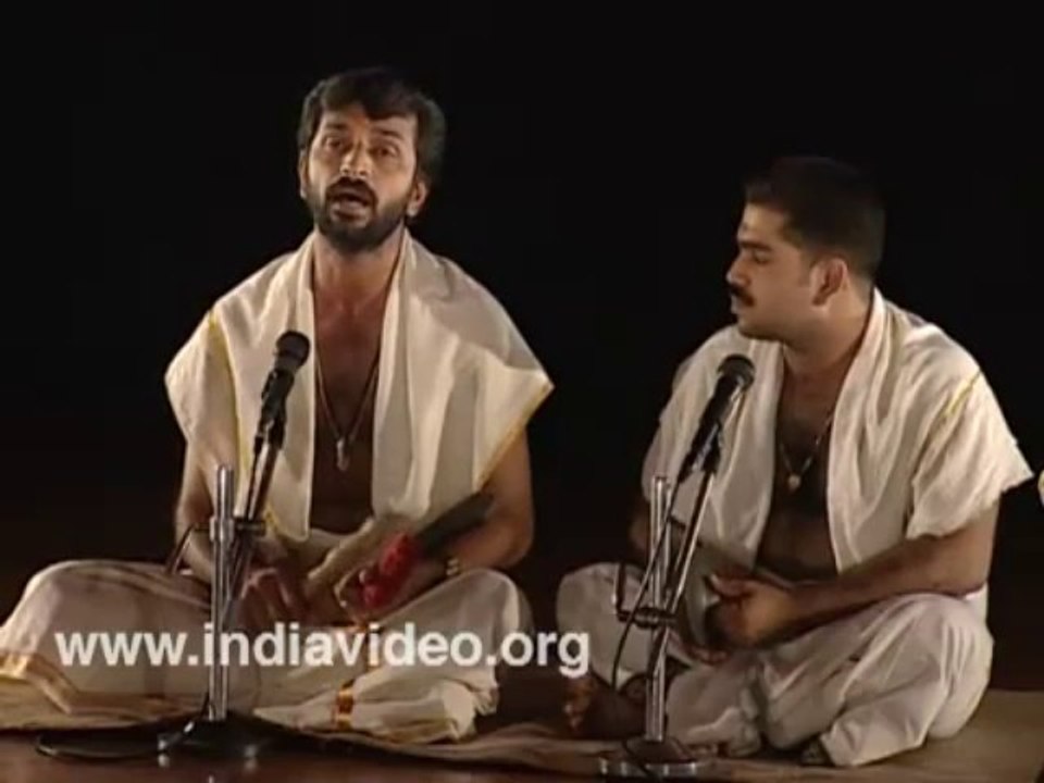 Kathakali music Kathakalipadam Kottakkal Madhu, Vengeri Narayanan