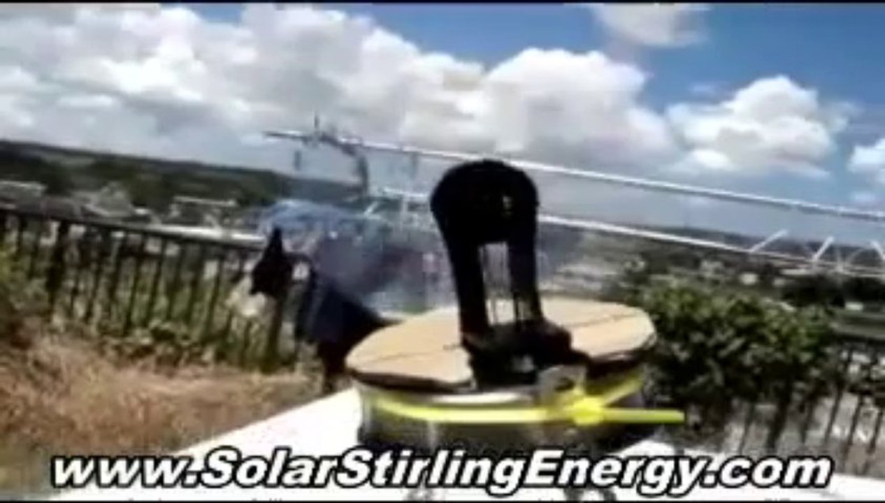 Guide For Green Energy Generator! Solar Stirling Plant! AMAZING!