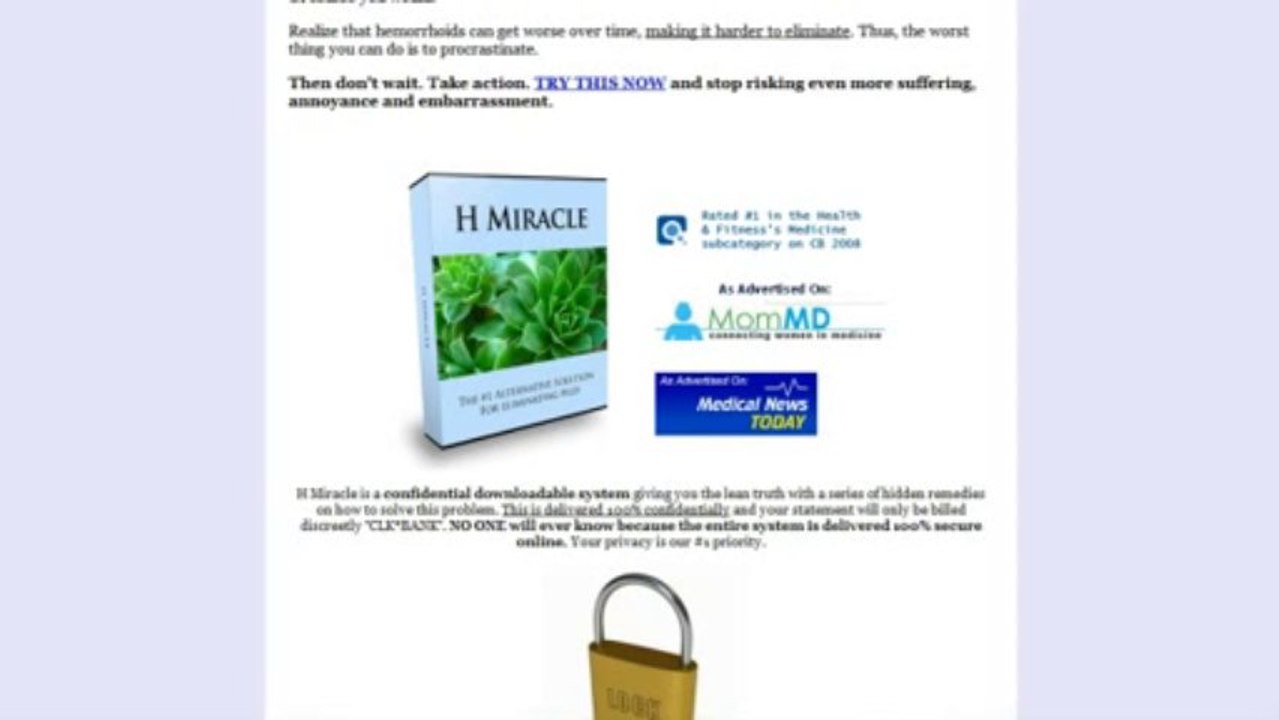 Hemorrhoid Miracle Review . The Truth About This Program