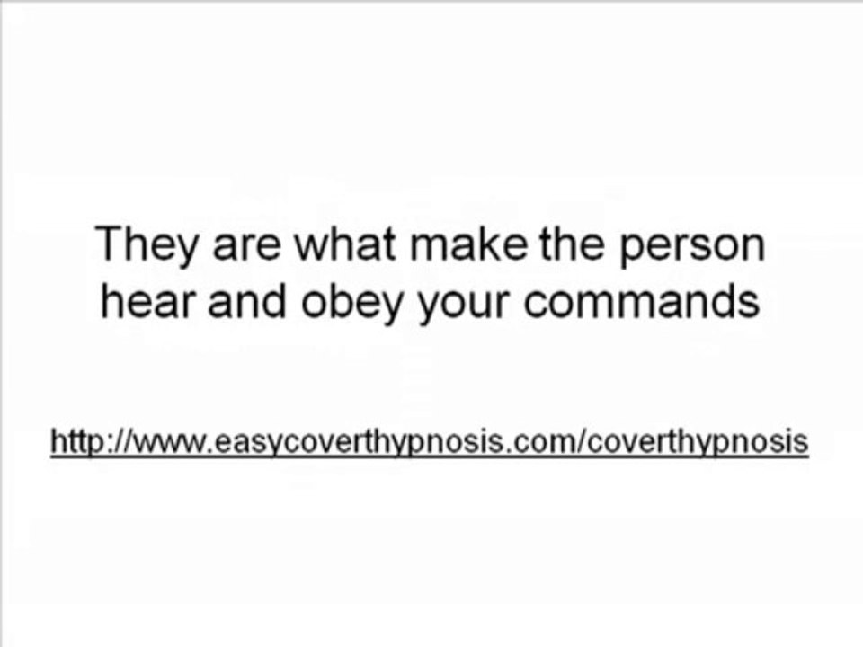 Conversational Hypnosis Tips – How to Set Up an Embedded Command