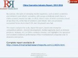 RnRMR: China Cosmetics Industry 2013-2016
