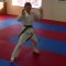 One of my students doing one step sparing 1-10 COOPER MARTIAL ARTS