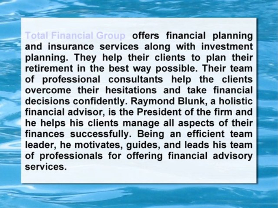 Total Financial Group