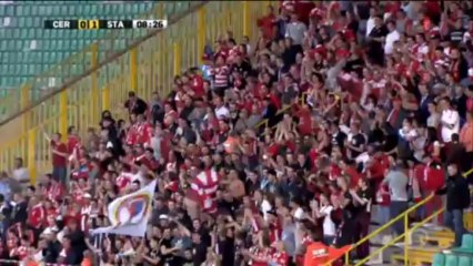 Belgio, fantastica rovesciata e poi capriola alla Martins!