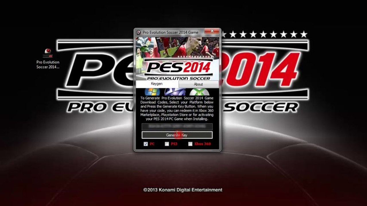 PES 2014 Free *Game Download Codes* Downlaod [pc+ps3+xbox360]