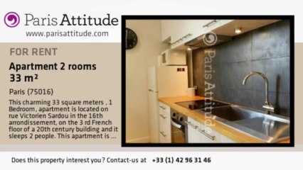 1 Bedroom Apartment for rent - Mirabeau, Paris - Ref. 8815