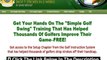 The Simple Golf Swing David Nevogt + The Simple Golf Swing Ebook Review