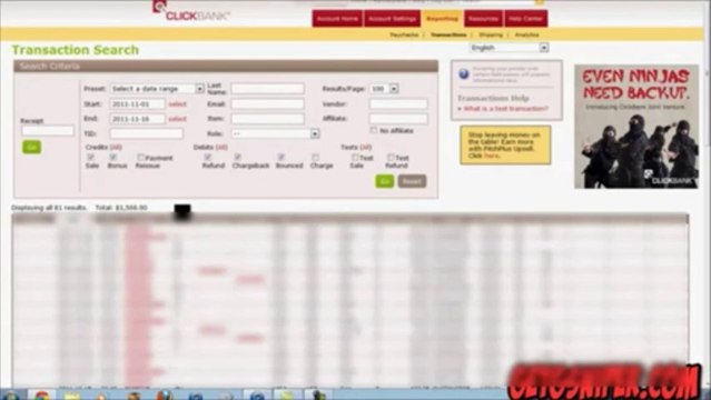 Google Sniper Scam Inside Members Area