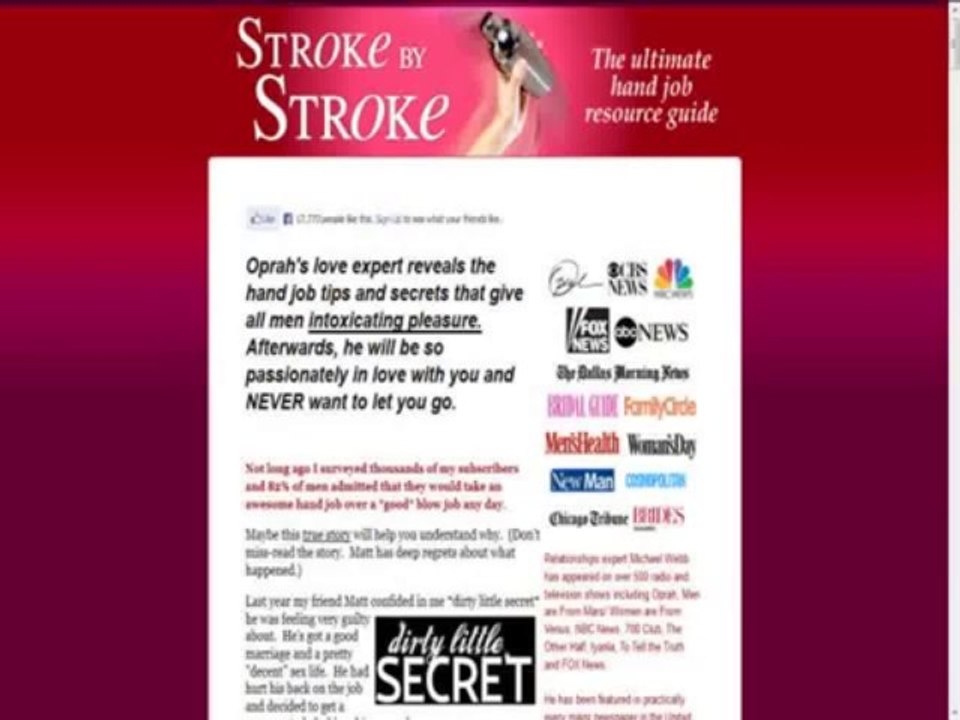 Stroke By Stroke   Guide To Giving Amazing Hand Jobs Review