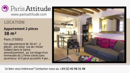 Appartement 1 Chambre à louer - Quartier Latin/St Michel, Paris - Ref. 6990