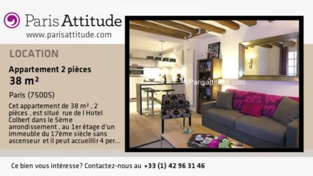 Appartement 1 Chambre à louer - Quartier Latin/St Michel, Paris - Ref. 6990